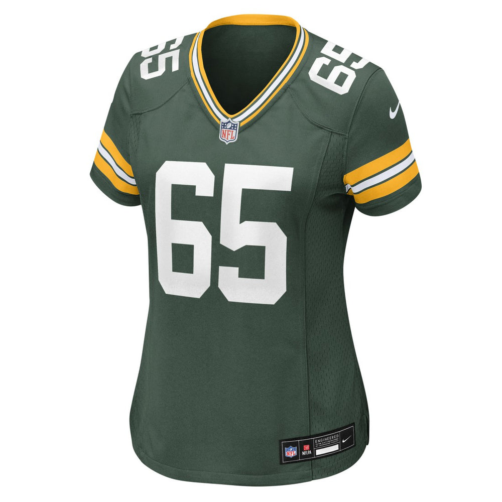 Aaron Banks  Women's Team Game Jersey - Green Bay Packers