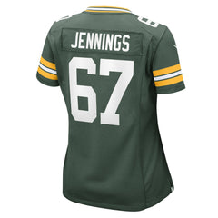 Donovan Jennings  Women's Team Game Jersey - Green Bay Packers