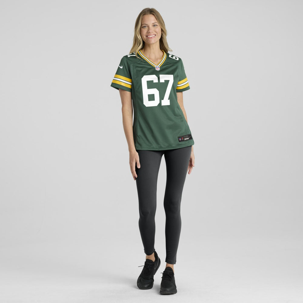 Donovan Jennings  Women's Team Game Jersey - Green Bay Packers