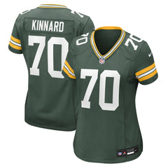 Darian Kinnard  Women's Team Game Jersey - Green Bay Packers