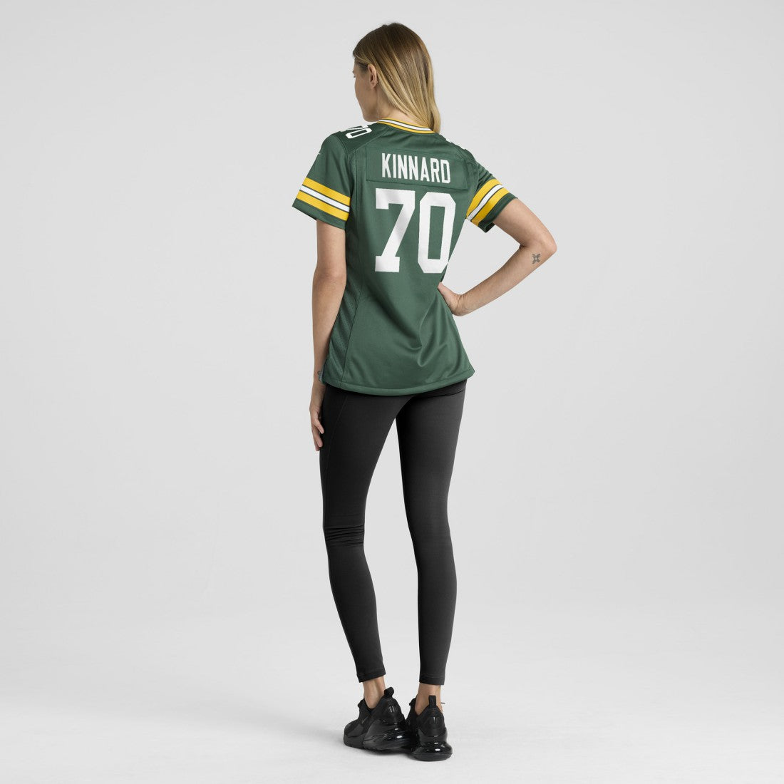 Darian Kinnard  Women's Team Game Jersey - Green Bay Packers