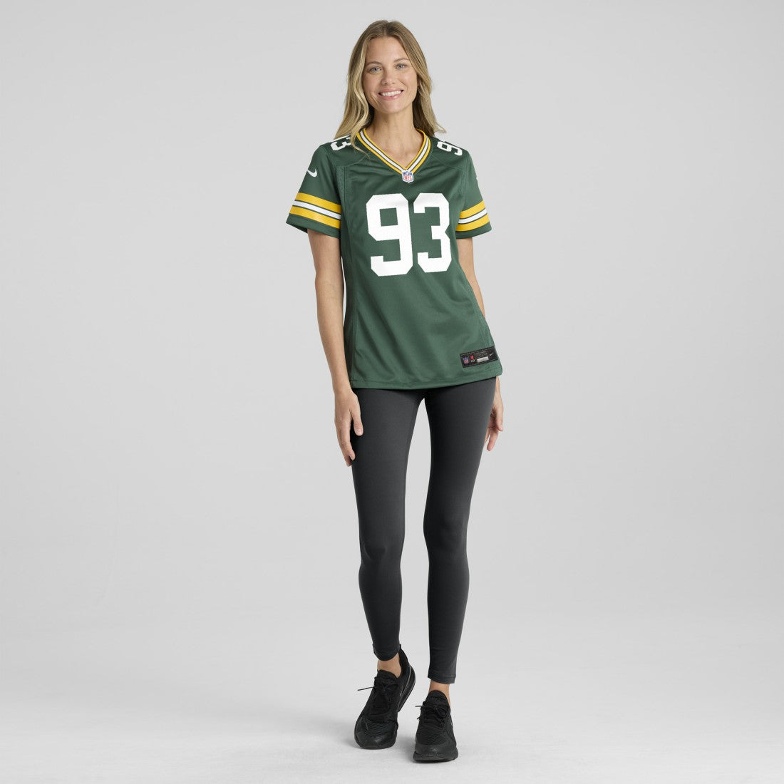 Nazir Stackhouse  Women's Team Game Jersey - Green Bay Packers