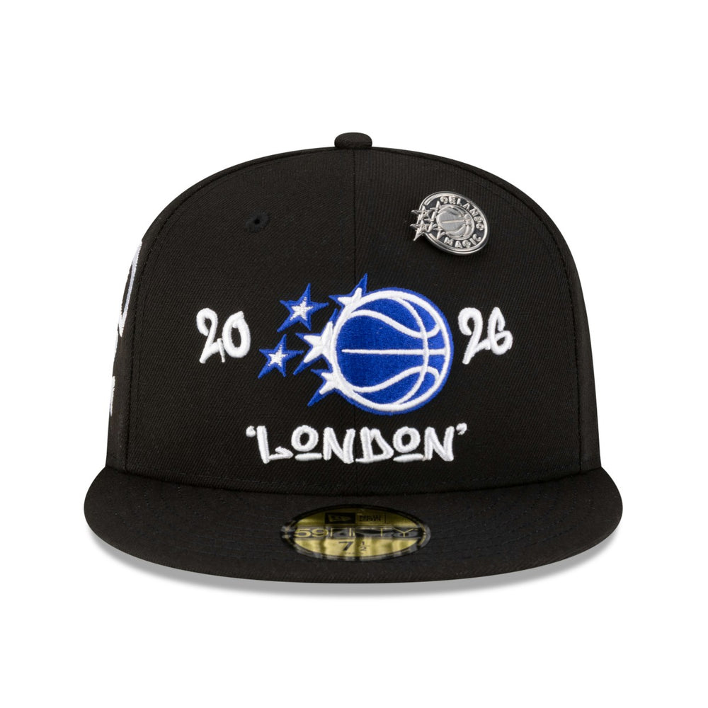 NBA Orlando Magic 2026 NBA Global Games London 59FIFTY Fitted Hat