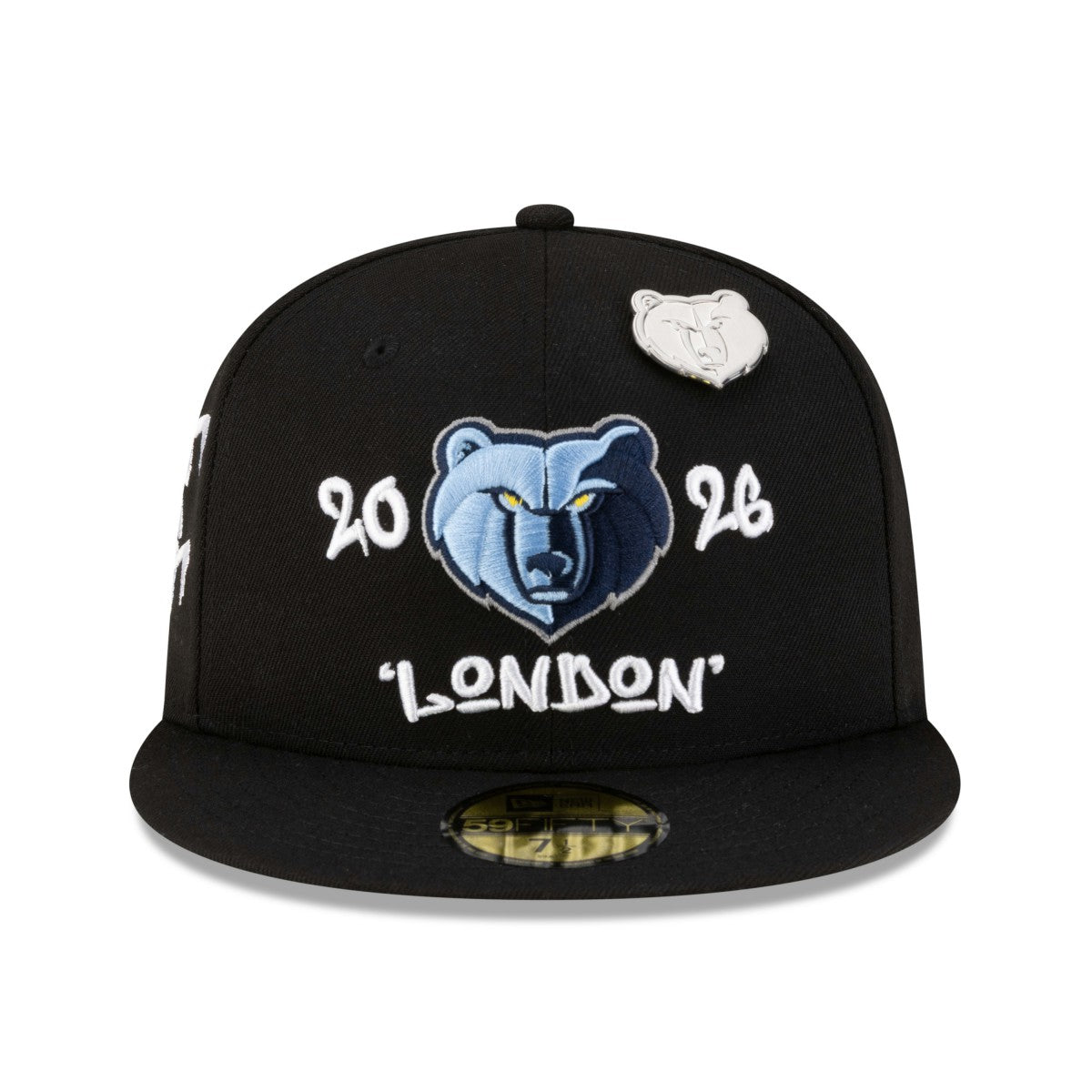 NBA Memphis Grizzlies 2026 NBA Global Games London 59FIFTY Fitted Hat