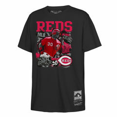 MLB Ken Griffey Jr. Cincinnati Reds Mitchell & Ness Youth Cooperstown Star Moment T-Shirt