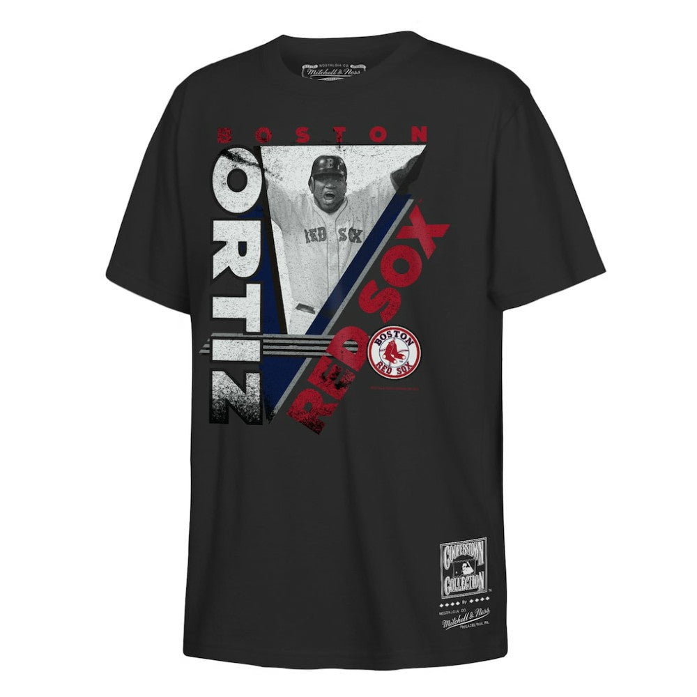 MLB David Ortiz Boston Red Sox Mitchell & Ness Youth In the Zone Player Graphic T-Shirt
