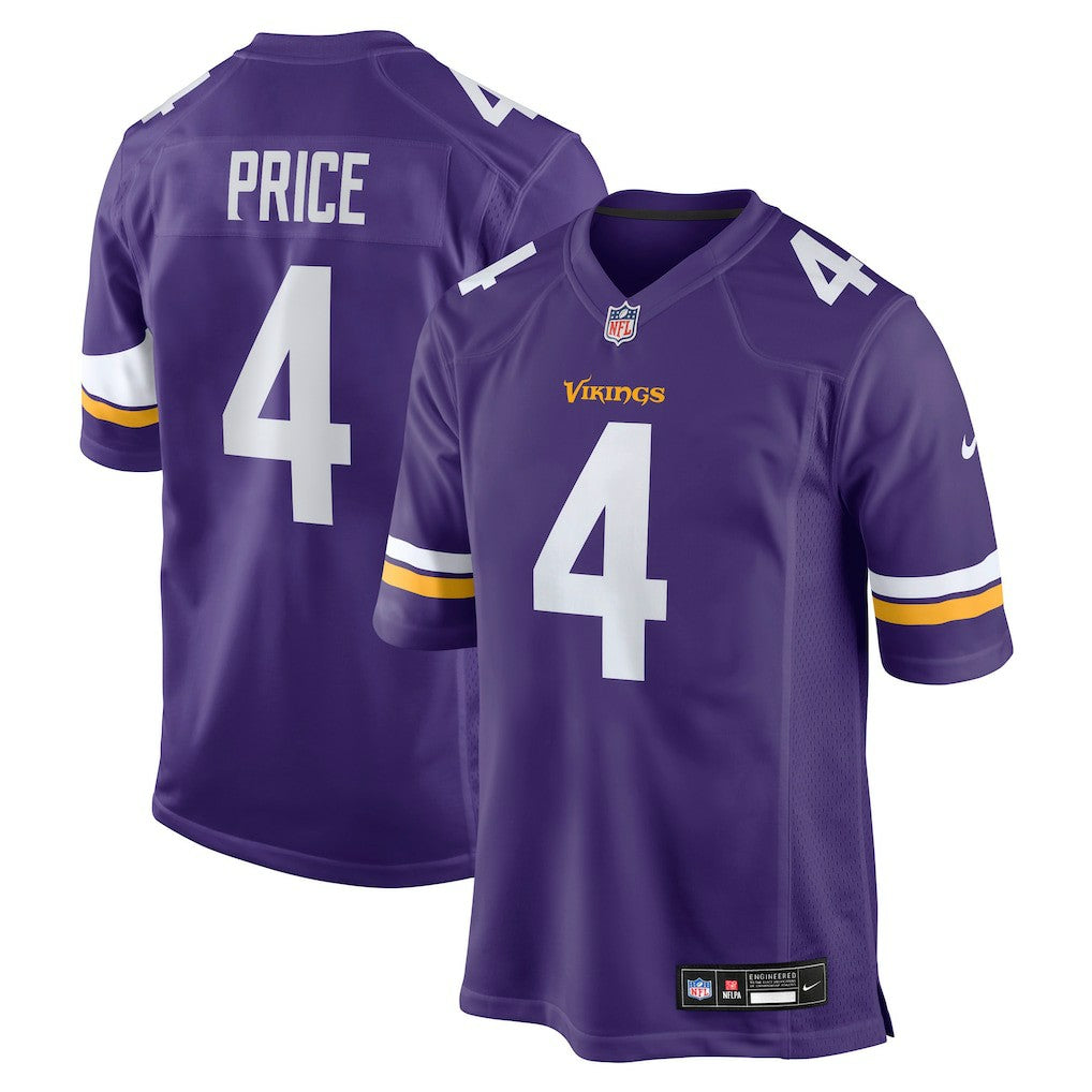 Myles Price  Team Game Jersey - Minnesota Vikings