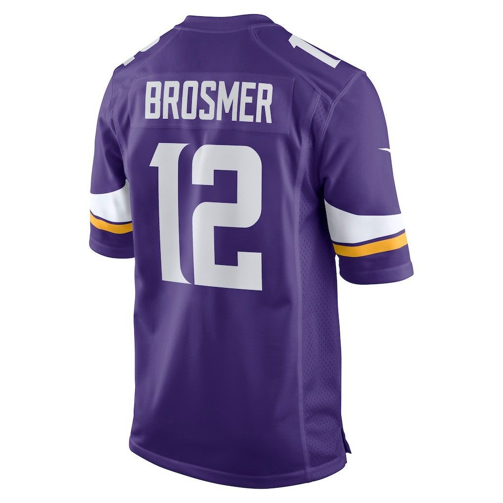 Max Brosmer  Team Game Jersey - Minnesota Vikings