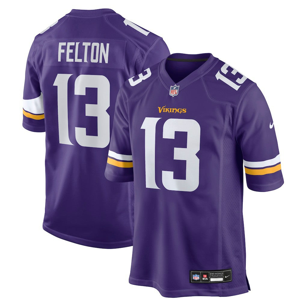 Tai Felton  Team Game Jersey - Minnesota Vikings