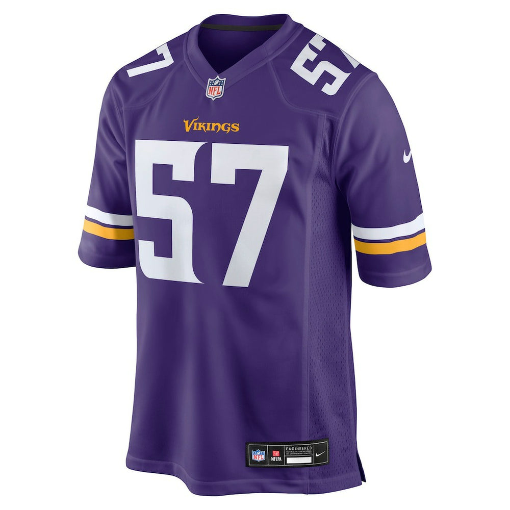 Chaz Chambliss  Team Game Jersey - Minnesota Vikings