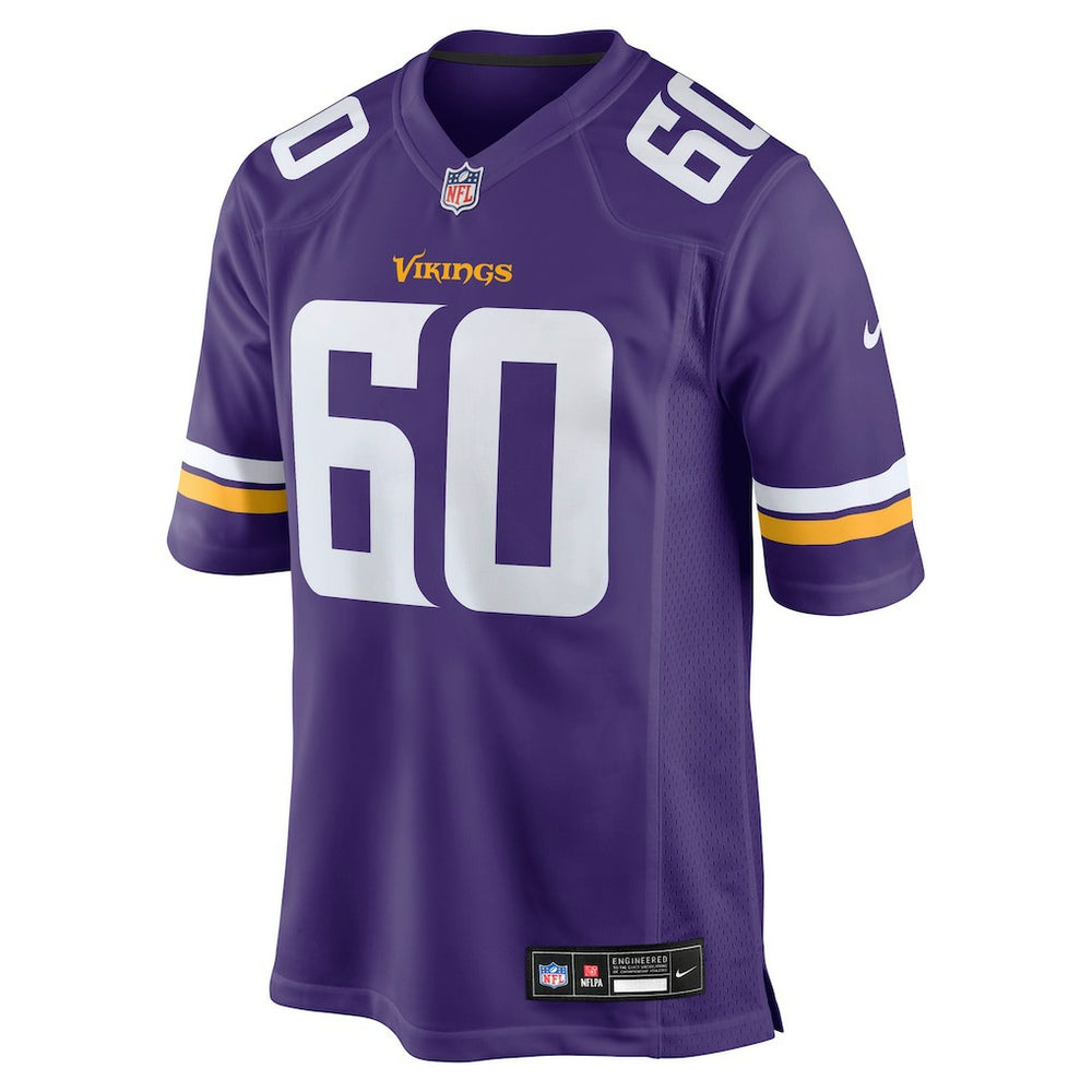 Joe Huber  Team Game Jersey - Minnesota Vikings