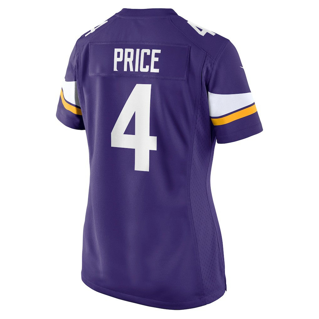 Myles Price  Women's Team Game Jersey - Minnesota Vikings