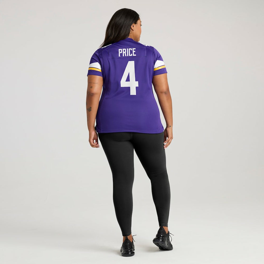 Myles Price  Women's Team Game Jersey - Minnesota Vikings