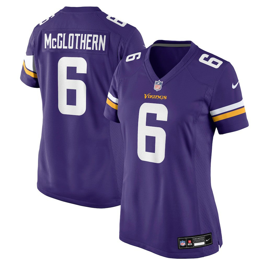 Dwight McGlothern  Women's Team Game Jersey - Minnesota Vikings