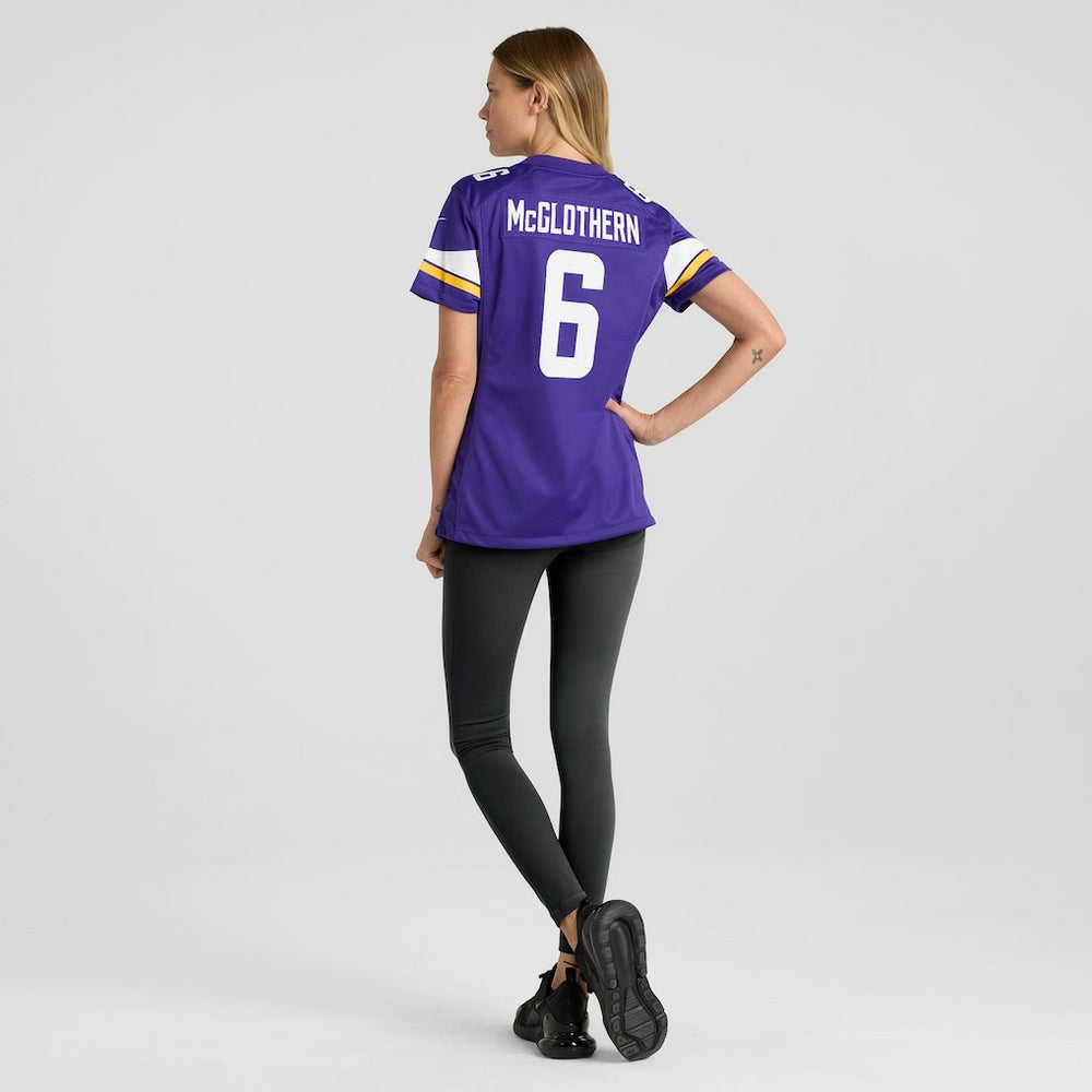 Dwight McGlothern  Women's Team Game Jersey - Minnesota Vikings