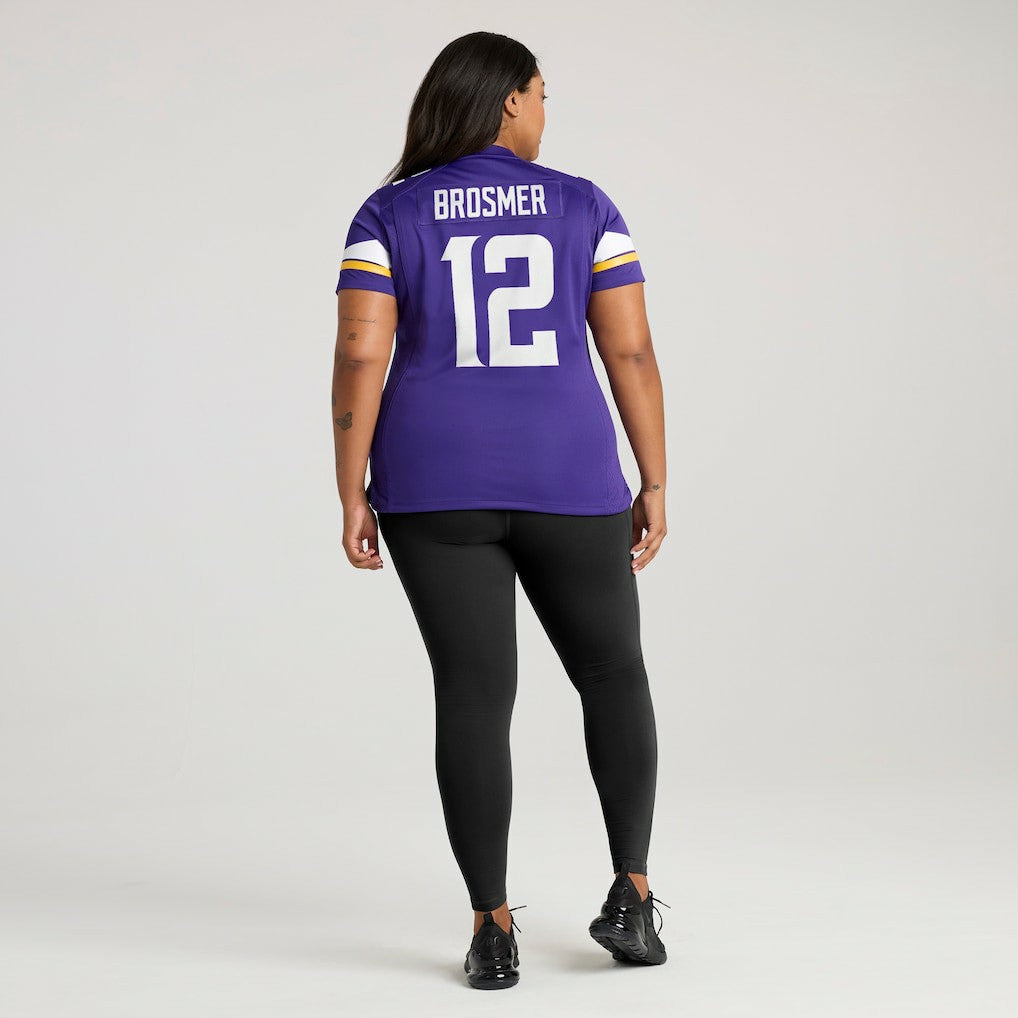 Max Brosmer  Women's Team Game Jersey - Minnesota Vikings