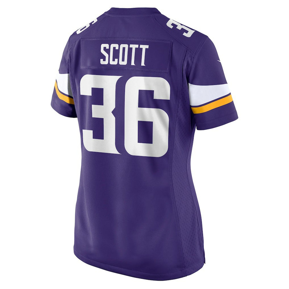 Zavier Scott  Women's Team Game Jersey - Minnesota Vikings