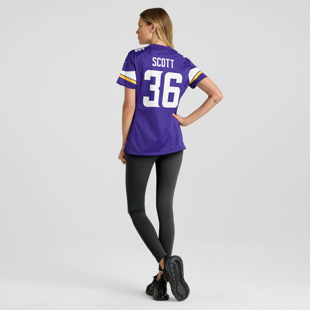 Zavier Scott  Women's Team Game Jersey - Minnesota Vikings