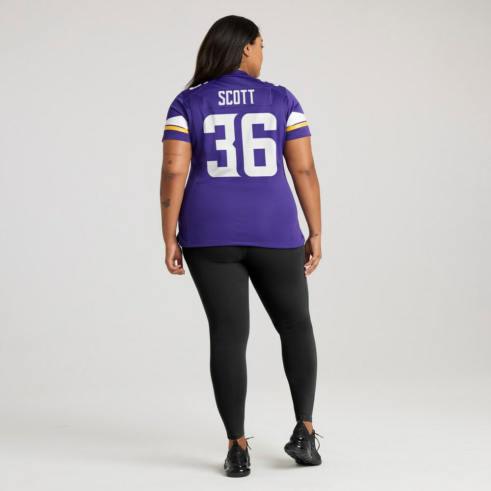 Zavier Scott  Women's Team Game Jersey - Minnesota Vikings