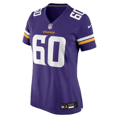 Joe Huber  Women's Team Game Jersey - Minnesota Vikings