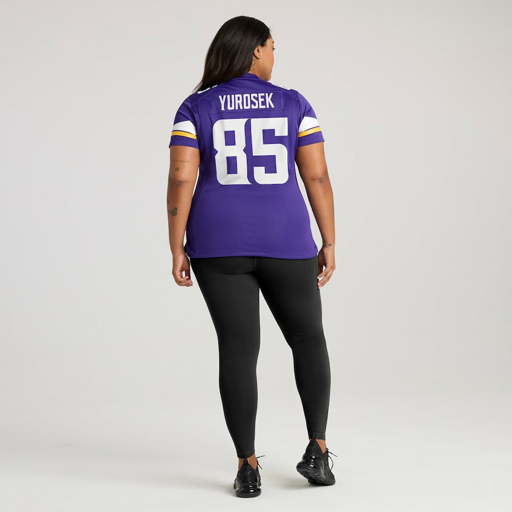 Ben Yurosek  Women's Team Game Jersey - Minnesota Vikings
