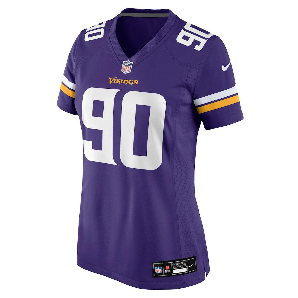 Tyrion Ingram-Dawkins  Women's Team Game Jersey - Minnesota Vikings