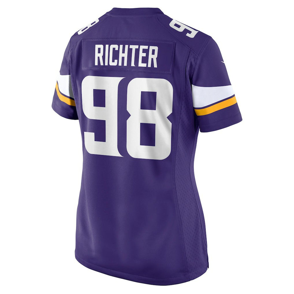 Bo Richter  Women's Team Game Jersey - Minnesota Vikings