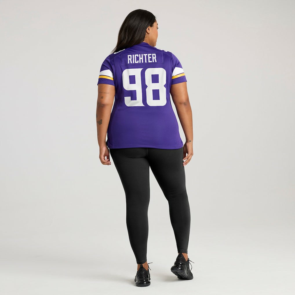 Bo Richter  Women's Team Game Jersey - Minnesota Vikings