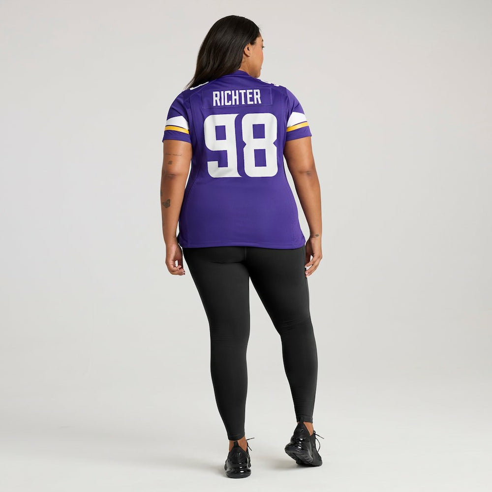 Bo Richter  Women's Team Game Jersey - Minnesota Vikings