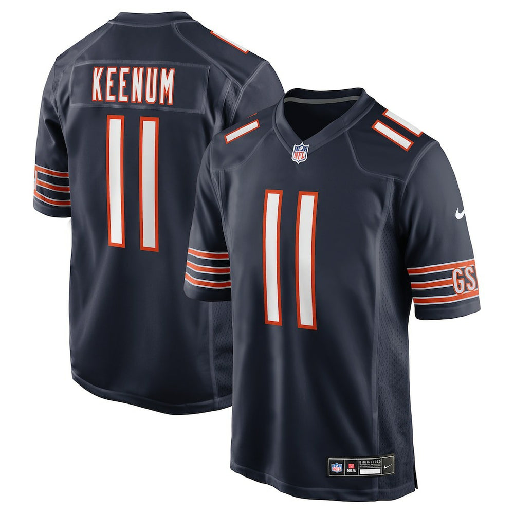 Case Keenum  Team Game Jersey - Chicago Bears