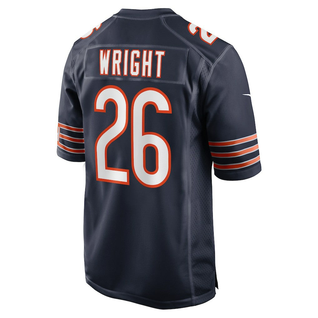Nahshon Wright  Team Game Jersey - Chicago Bears
