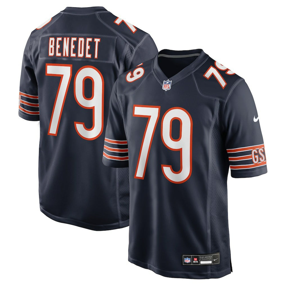 Theo Benedet  Team Game Jersey - Chicago Bears