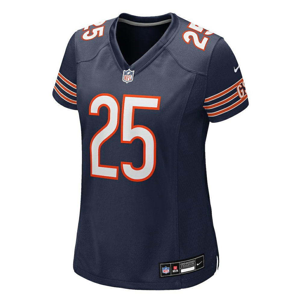 Kyle Monangai  Women's Team Game Jersey - Chicago Bears