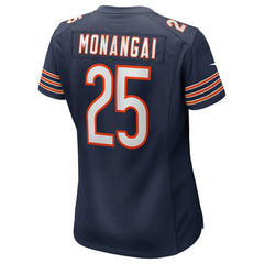 Kyle Monangai  Women's Team Game Jersey - Chicago Bears
