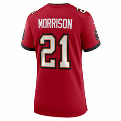 Benjamin Morrison  Women's Team Game Jersey - Tampa Bay Buccaneers