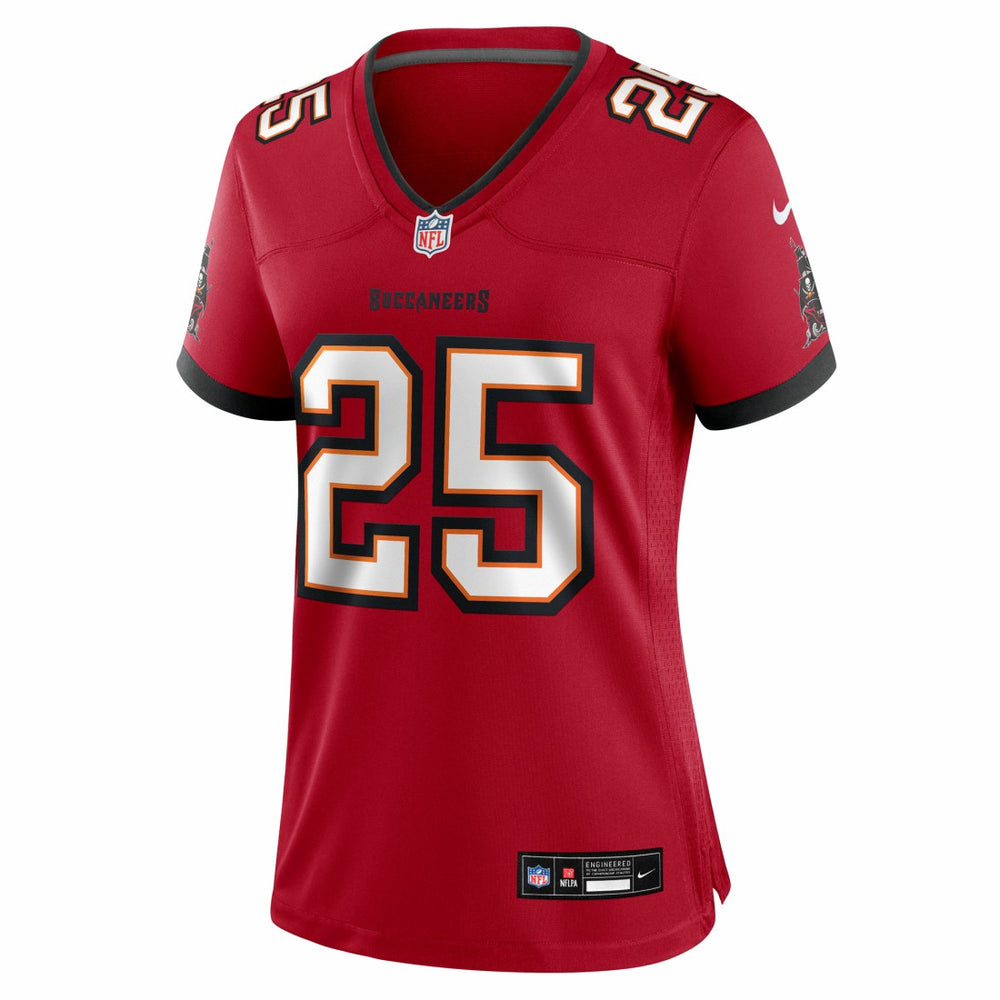 Jacob Parrish  Women's Team Game Jersey - Tampa Bay Buccaneers