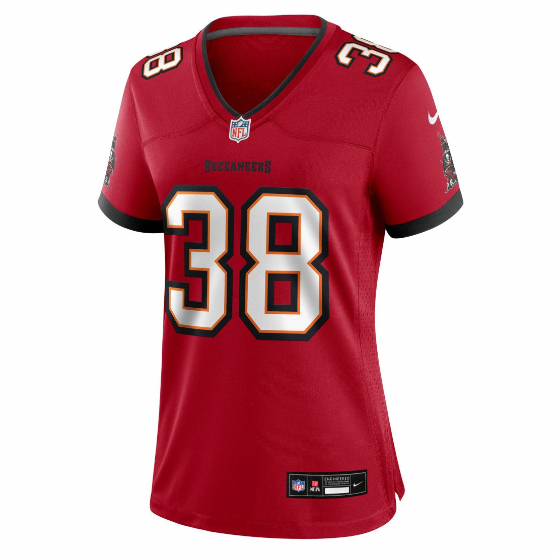 Rashad Wisdom  Women's Team Game Jersey - Tampa Bay Buccaneers