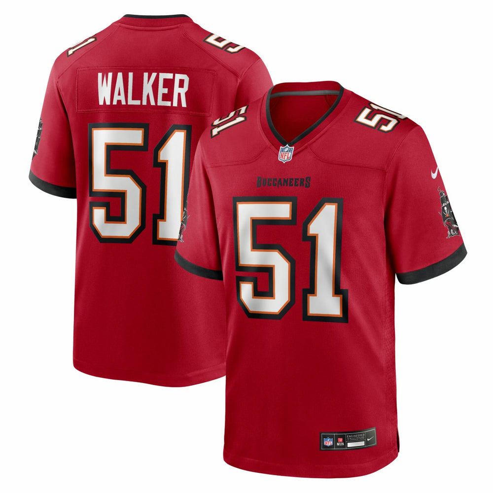 David Walker  Team Game Jersey - Tampa Bay Buccaneers