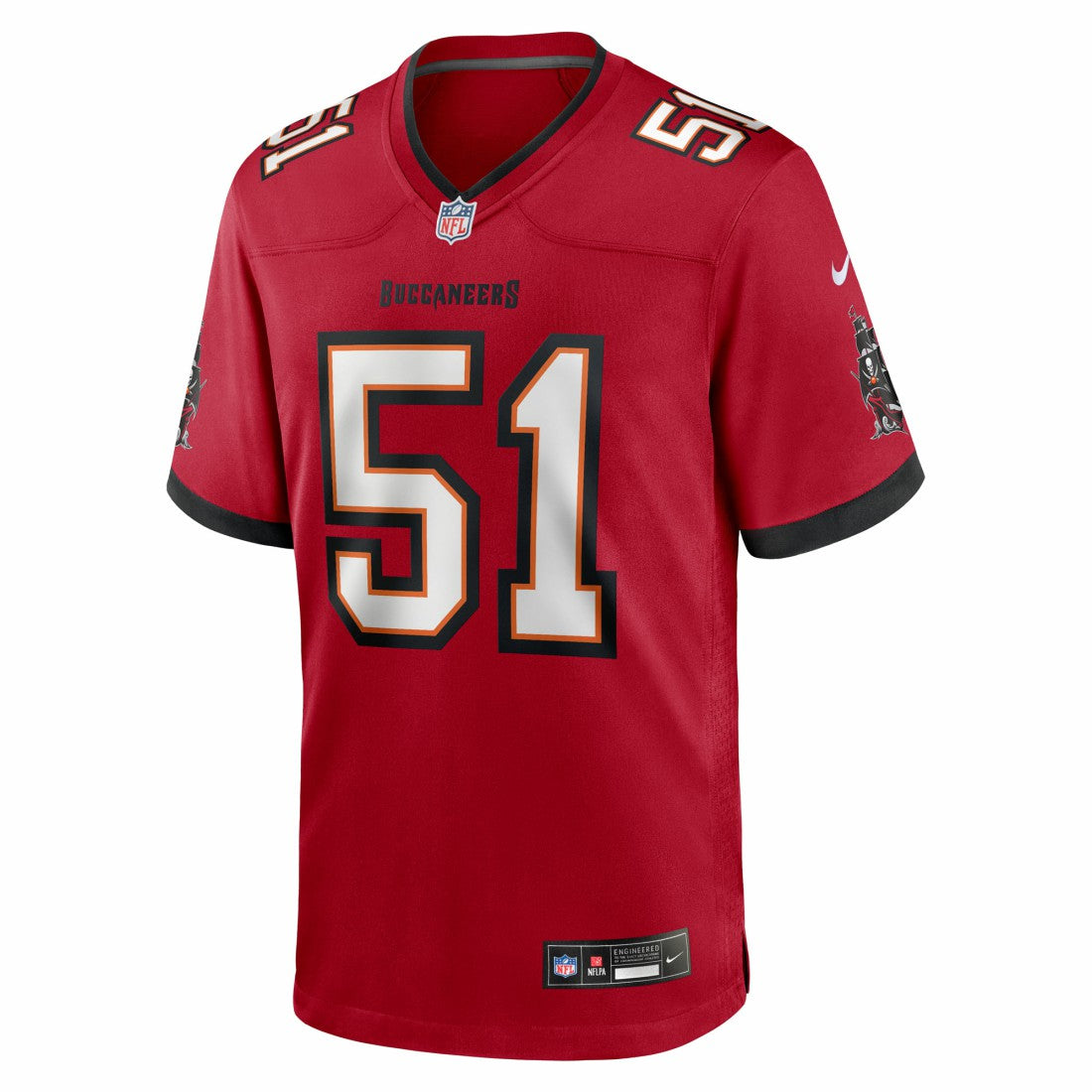 David Walker  Team Game Jersey - Tampa Bay Buccaneers