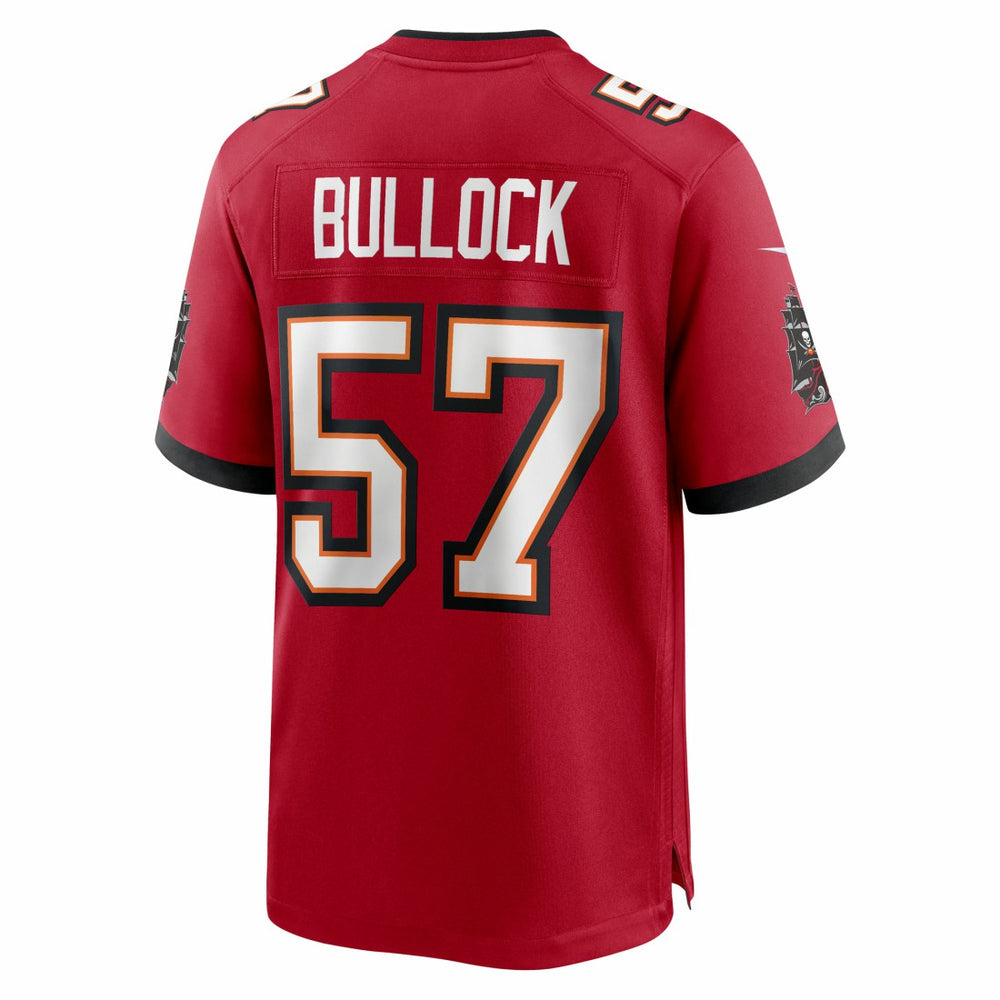 John Bullock  Team Game Jersey - Tampa Bay Buccaneers