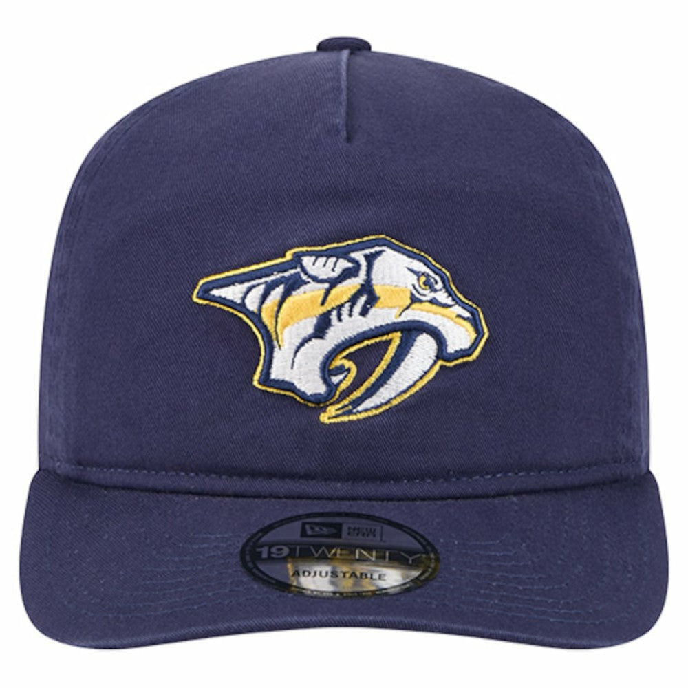 NHL Navy Nashville Predators New Era 19TWENTY Adjustable Hat