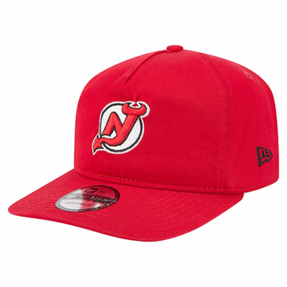 NHL Red New Jersey Devils New Era 19TWENTY Adjustable Hat