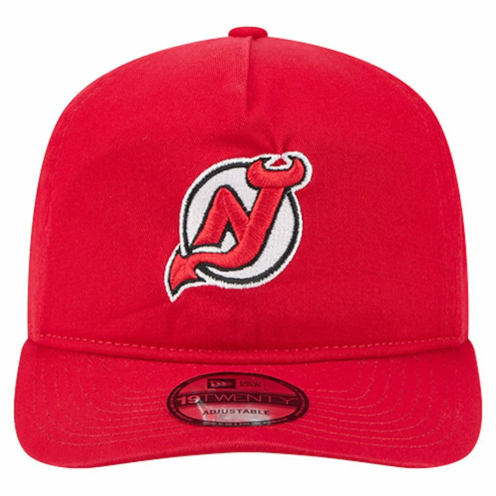 NHL Red New Jersey Devils New Era 19TWENTY Adjustable Hat