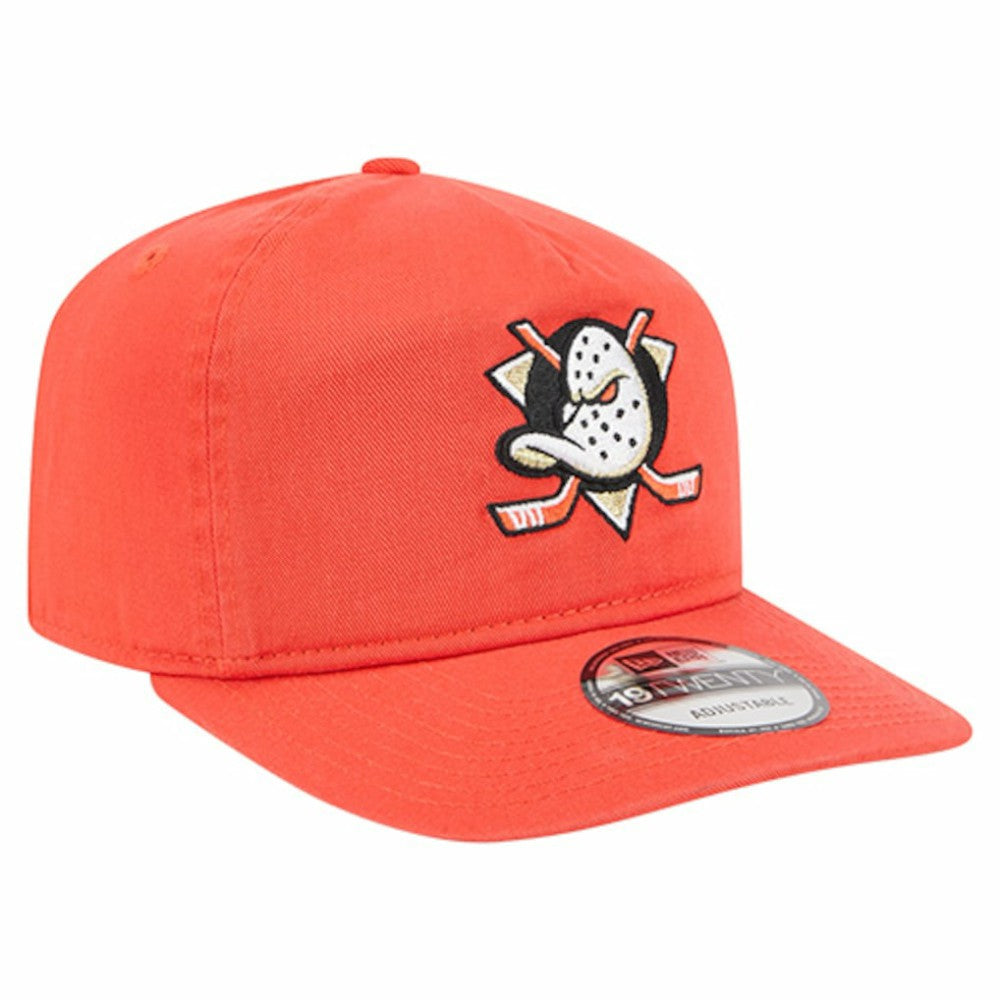 NHL Orange Anaheim Ducks New Era 19TWENTY Adjustable Hat