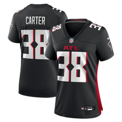Nathan Carter  Women's Team Game Jersey - Atlanta Falcons