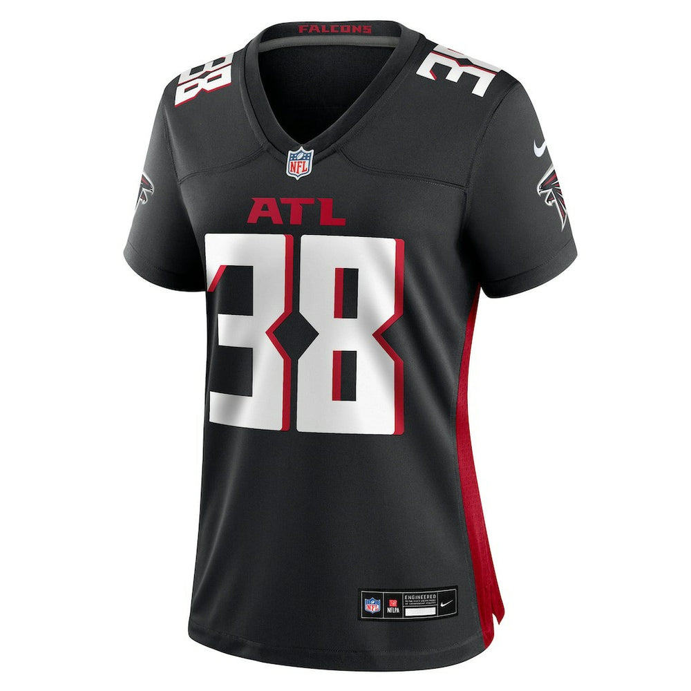 Nathan Carter  Women's Team Game Jersey - Atlanta Falcons