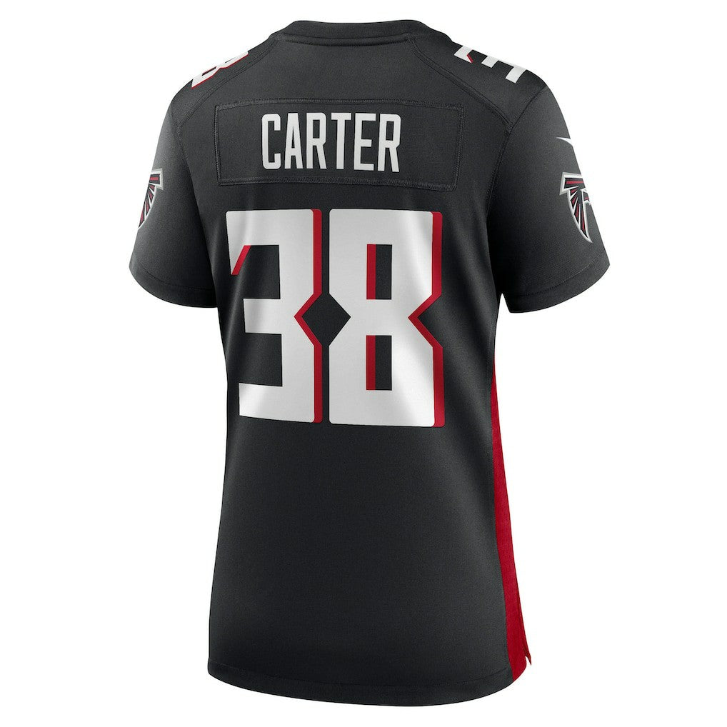 Nathan Carter  Women's Team Game Jersey - Atlanta Falcons