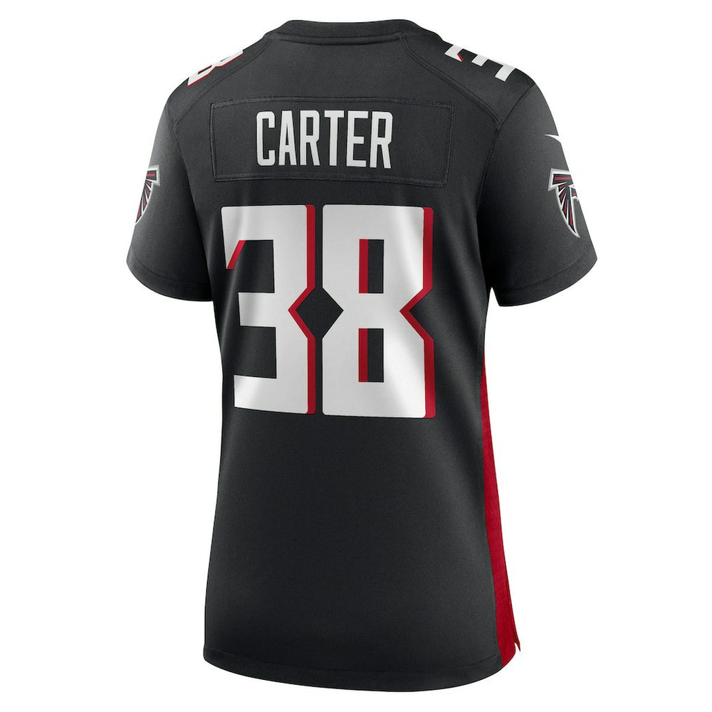 Nathan Carter  Women's Team Game Jersey - Atlanta Falcons