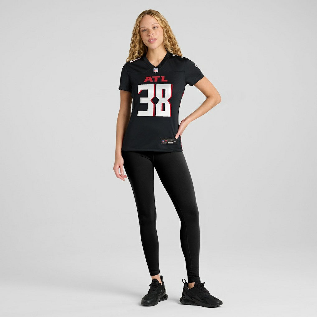 Nathan Carter  Women's Team Game Jersey - Atlanta Falcons