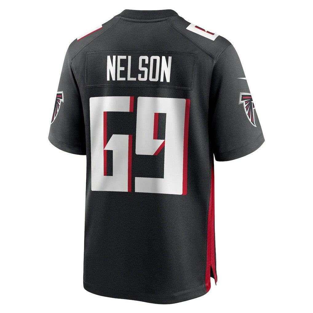 Jack Nelson  Team Game Jersey - Atlanta Falcons